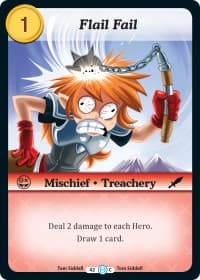 Flail Fail - The Desolation of Blarg - Munchkin CCG card