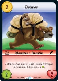 Bearer - The Desolation of Blarg - Munchkin CCG card