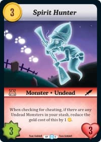 Spirit Hunter - The Desolation of Blarg - Munchkin CCG card