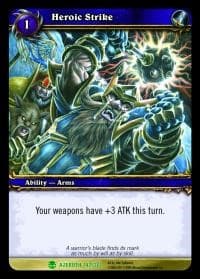 Heroic Strike - Heroes of Azeroth - WoW card