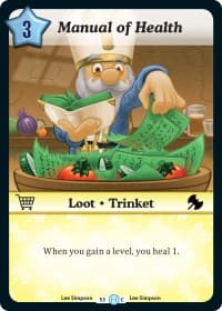 Manual of Health - The Desolation of Blarg - Munchkin CCG card
