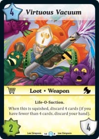 Virtuous Vacuum - The Desolation of Blarg - Munchkin CCG card