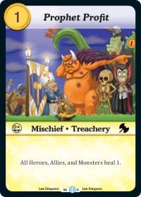 Prophet Profit - The Desolation of Blarg - Munchkin CCG card