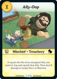 Ally-Oop - The Desolation of Blarg - Munchkin CCG card