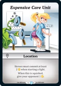 Expensive Care Unit - The Desolation of Blarg - Munchkin CCG card