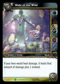 Hide of the Wild - Heroes of Azeroth - WoW card