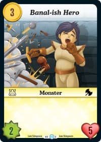 Banal-ish Hero - The Desolation of Blarg - Munchkin CCG card