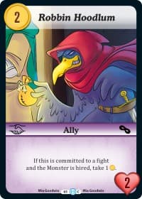 Robbin Hoodlum - The Desolation of Blarg - Munchkin CCG card