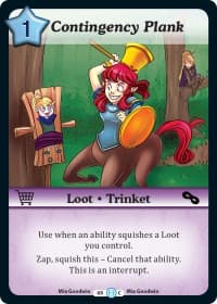 Contingency Plank - The Desolation of Blarg - Munchkin CCG card