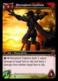 Hierophant Caydiem - Heroes of Azeroth - WoW card