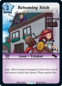 Rehoming Stick - The Desolation of Blarg - Munchkin CCG card
