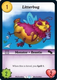 Litterbug - The Desolation of Blarg - Munchkin CCG card