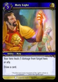 Holy Light - Heroes of Azeroth - WoW card