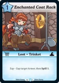 Enchanted Coat Rack - The Desolation of Blarg - Munchkin CCG card
