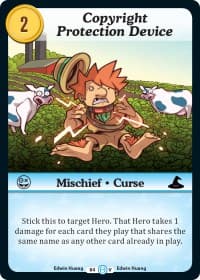Copyright Protection Device - The Desolation of Blarg - Munchkin CCG card