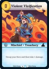 Violent Vivification - The Desolation of Blarg - Munchkin CCG card