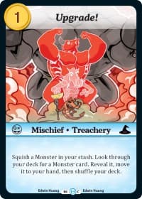 Upgrade! - The Desolation of Blarg - Munchkin CCG card