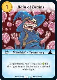 Rain of Brains - The Desolation of Blarg - Munchkin CCG card