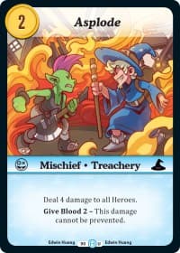 Asplode - The Desolation of Blarg - Munchkin CCG card