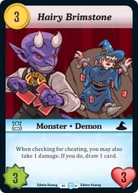 Hairy Brimstone - The Desolation of Blarg - Munchkin CCG card