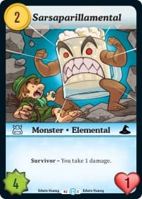 Sarsaparillamental - The Desolation of Blarg - Munchkin CCG card