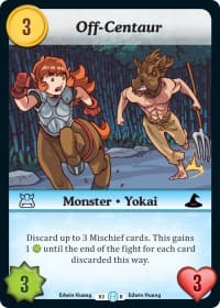 Off-Centaur - The Desolation of Blarg - Munchkin CCG card
