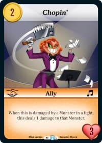 Chopin' - The Desolation of Blarg - Munchkin CCG card