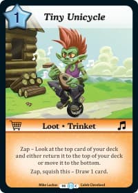 Tiny Unicycle - The Desolation of Blarg - Munchkin CCG card