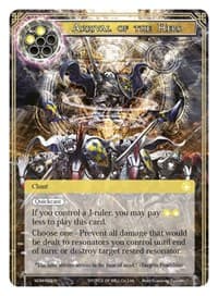Arrival of the Hero - Winds of the Ominous Moon - Force of Will card