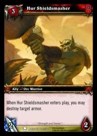 Hur Shieldsmasher - Heroes of Azeroth - WoW card