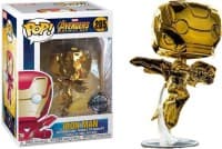 Avengers: Infinity War: Iron Man (Bobble-Head) (Metallic) (Australia Exclusive) - Pop! Vinyl - Funko card