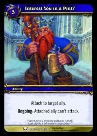 Interest You in a Pint? - Heroes of Azeroth - WoW card