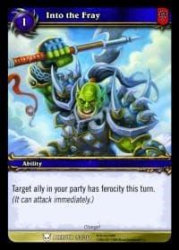 Into the Fray - Heroes of Azeroth - WoW card