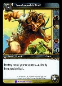 Invulnerable Mail - Heroes of Azeroth - WoW card