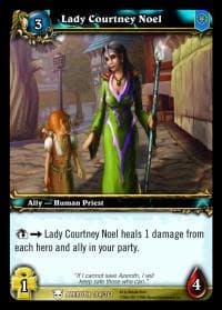 Lady Courtney Noel - Heroes of Azeroth - WoW card