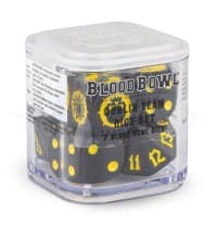 Blood Bowl: Goblin Team Dice Set (7-Pack) - Warhammer Game Accessories - Warhammer Game Accessories card