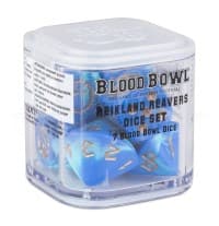 Blood Bowl: Reikland Reavers Dice Set (7-Pack) - Warhammer Game Accessories - Warhammer Game Accessories card
