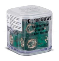 Blood Bowl: Skaven Team Dice Set (7-Pack) - Warhammer Game Accessories - Warhammer Game Accessories card