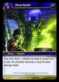 Mind Spike - Heroes of Azeroth - WoW card