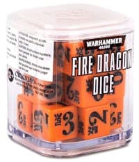 Warhammer: 40K - Fire Dragon Dice (20-Pack) - Warhammer Game Accessories - Warhammer Game Accessories card