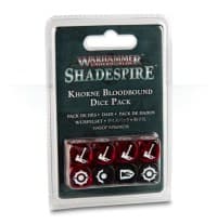 Warhammer: Underworlds - Khorne Bloodbound Dice (8-Pack) - Warhammer Game Accessories - Warhammer Game Accessories card