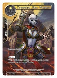 Technique Gem Warrior (Full Art) - Winds of the Ominous Moon - Force of Will card