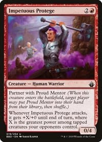 Impetuous Protege - Battlebond - Magic: The Gathering card