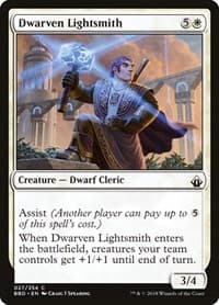 Dwarven Lightsmith - Battlebond - Magic: The Gathering card