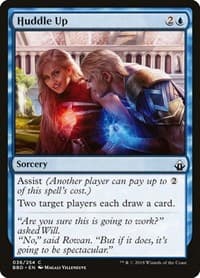 Huddle Up - Battlebond - Magic: The Gathering card