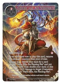 Ground and Air Supremacy (Full Art) - Winds of the Ominous Moon - Force of Will card