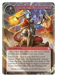 Ground and Air Supremacy - Winds of the Ominous Moon - Force of Will card