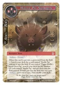 Hoelle Pig Squadron - Winds of the Ominous Moon - Force of Will card