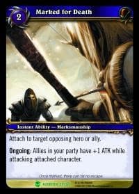 Marked for Death - Heroes of Azeroth - WoW card