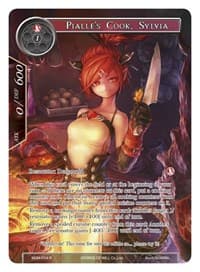 Pialle's Cook, Sylvia (Full Art) - Winds of the Ominous Moon - Force of Will card